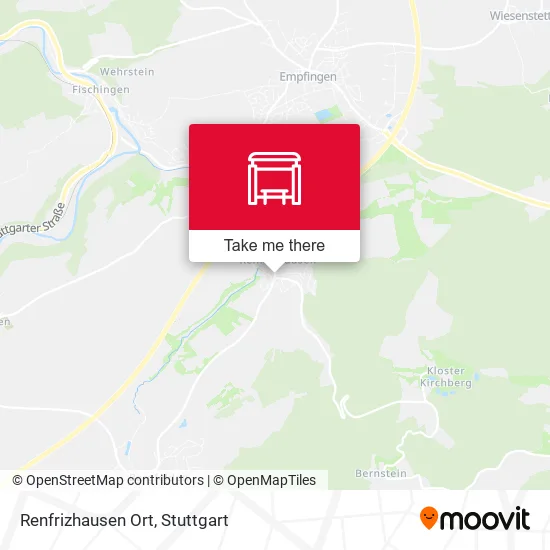 Карта Renfrizhausen Ort
