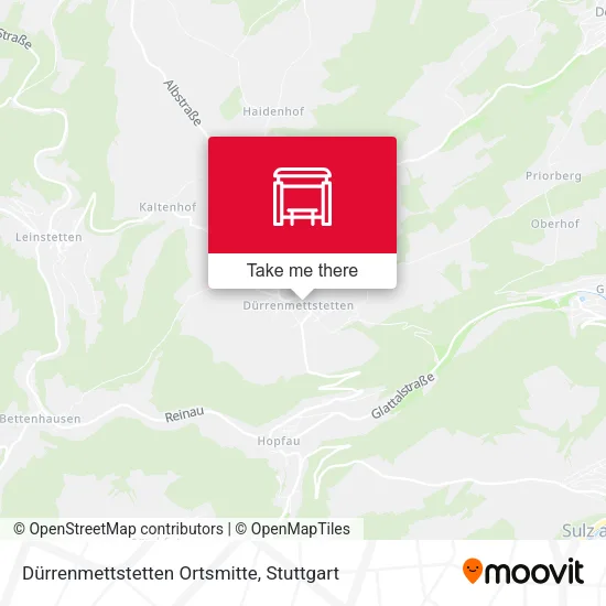 Карта Dürrenmettstetten Ortsmitte