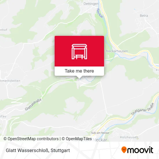 Карта Glatt Wasserschloß