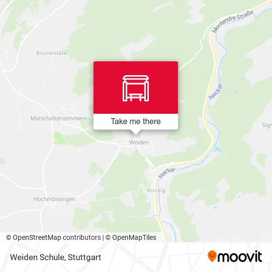 Карта Weiden Schule