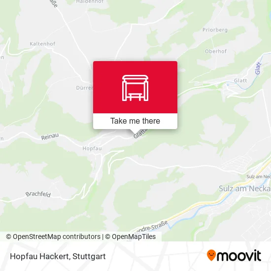Карта Hopfau Hackert