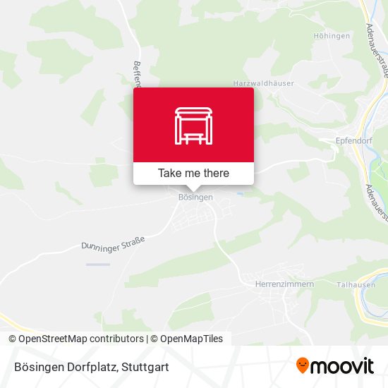 Bösingen Dorfplatz map