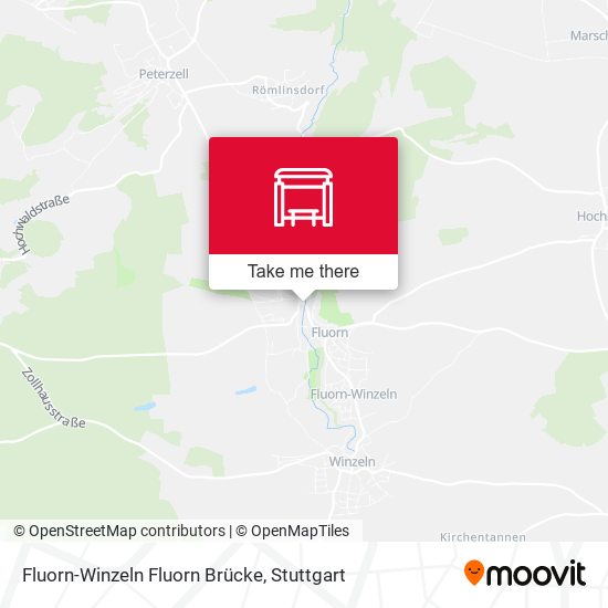 Fluorn-Winzeln Fluorn Brücke map