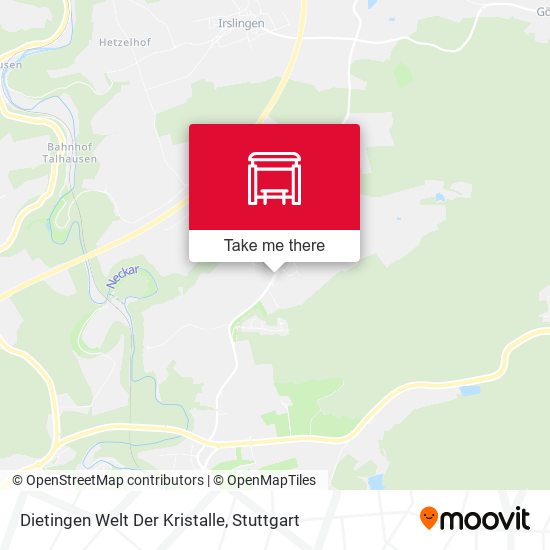 Dietingen Welt Der Kristalle map