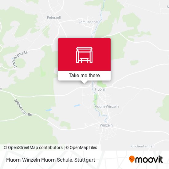 Fluorn-Winzeln Fluorn Schule map