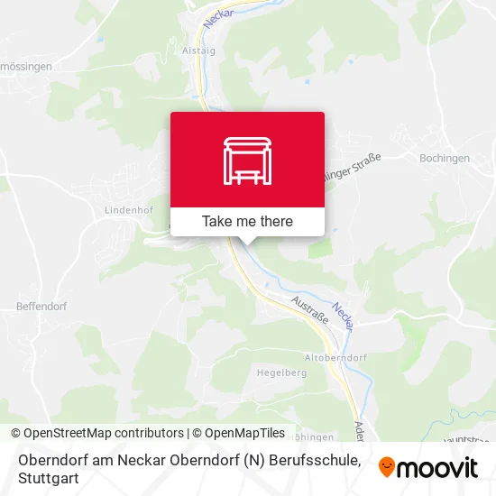 Карта Oberndorf am Neckar Oberndorf (N) Berufsschule