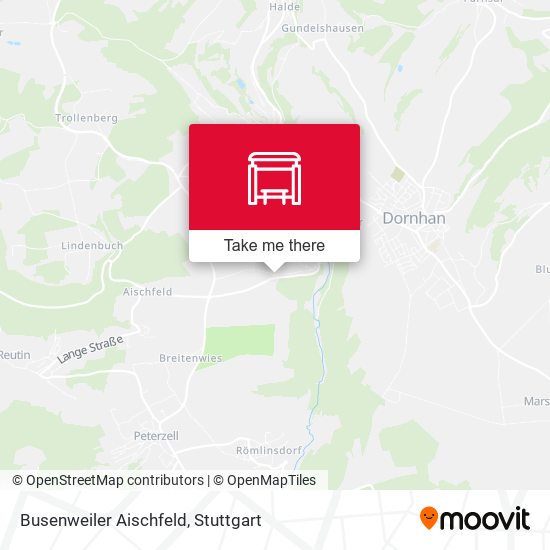 Busenweiler Aischfeld map