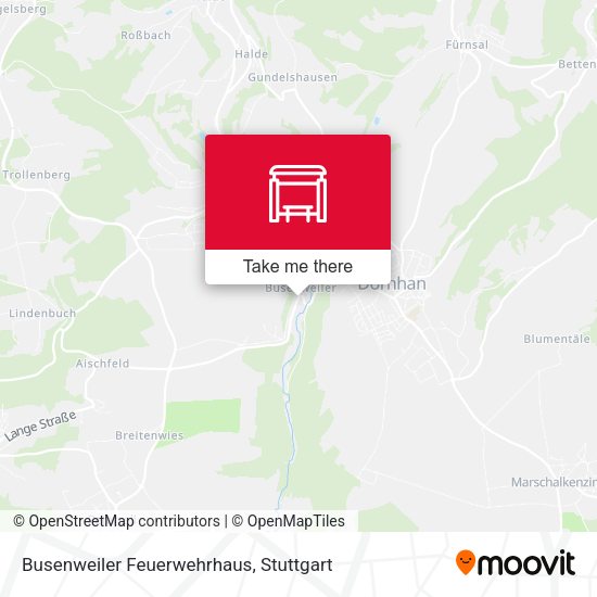 Busenweiler Feuerwehrhaus map