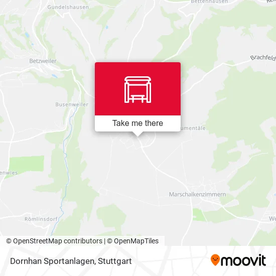 Карта Dornhan Sportanlagen