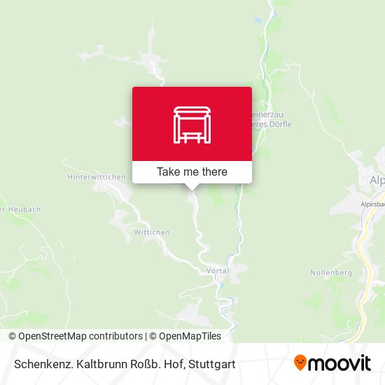 Schenkenz. Kaltbrunn Roßb. Hof map