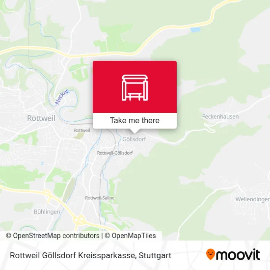 Rottweil Göllsdorf Kreissparkasse map