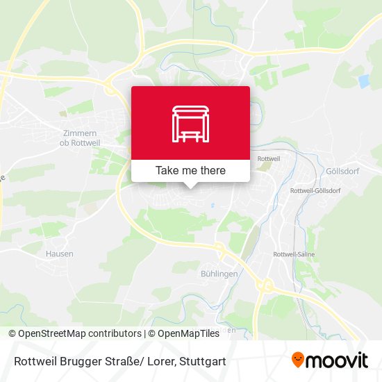 Rottweil Brugger Straße/ Lorer map