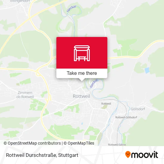Карта Rottweil Durschstraße