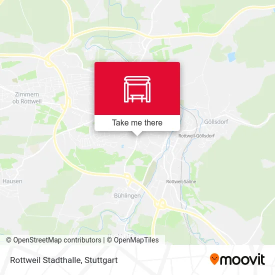 Rottweil Stadthalle map