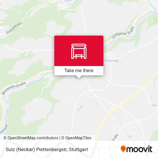 Карта Sulz (Neckar) Plettenbergstr