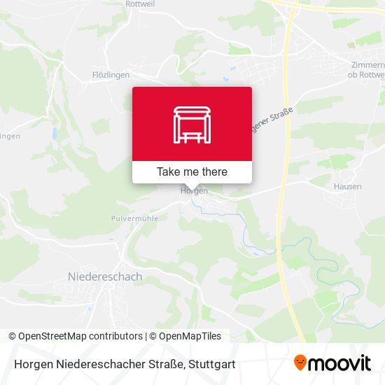 Horgen Niedereschacher Straße map