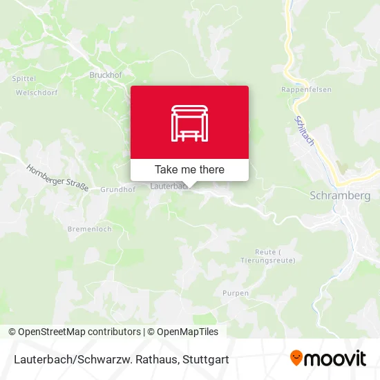 Карта Lauterbach/Schwarzw. Rathaus