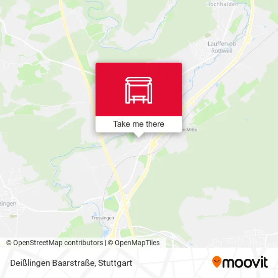 Карта Deißlingen Baarstraße