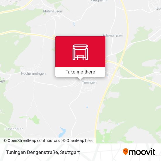 Tuningen Dengenstraße map
