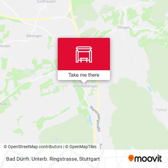 Карта Bad Dürrh. Unterb. Ringstrasse