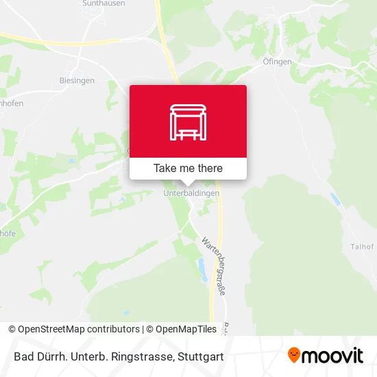 Карта Bad Dürrh. Unterb. Ringstrasse