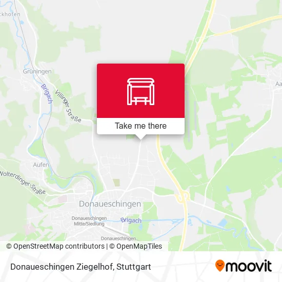 Карта Donaueschingen Ziegelhof