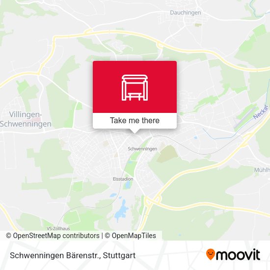Schwenningen Bärenstr. map