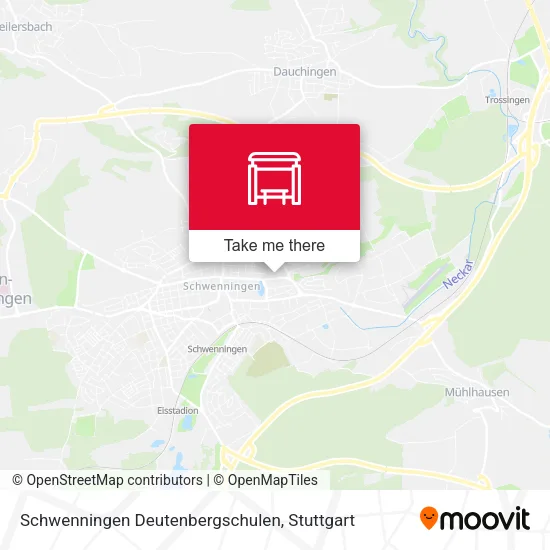 Карта Schwenningen Deutenbergschulen