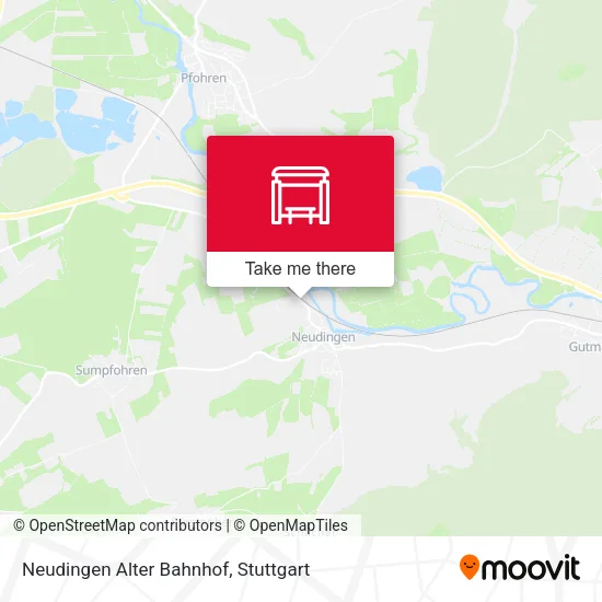 Карта Neudingen Alter Bahnhof