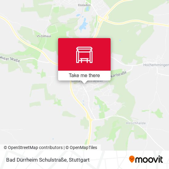 Bad Dürrheim Schulstraße map