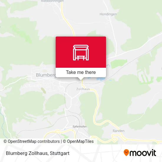 Карта Blumberg Zollhaus