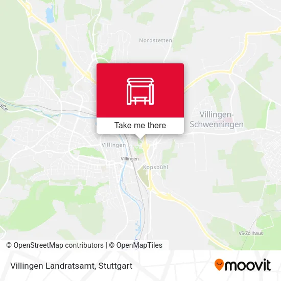 Карта Villingen Landratsamt