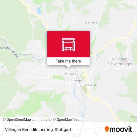 Карта Villingen Benediktinerring