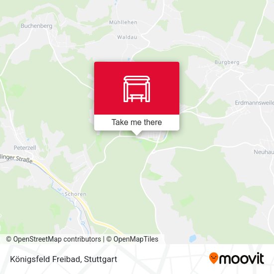 Königsfeld Freibad map