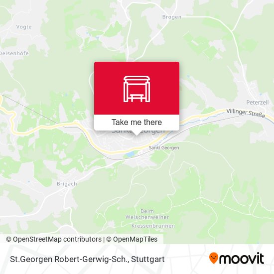 St.Georgen Robert-Gerwig-Sch. map