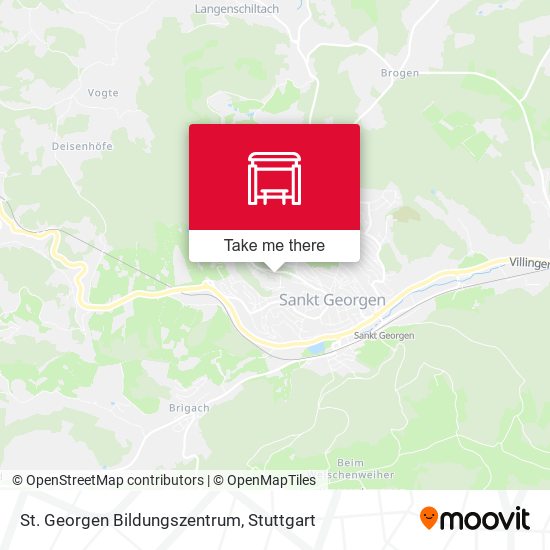 St. Georgen Bildungszentrum map