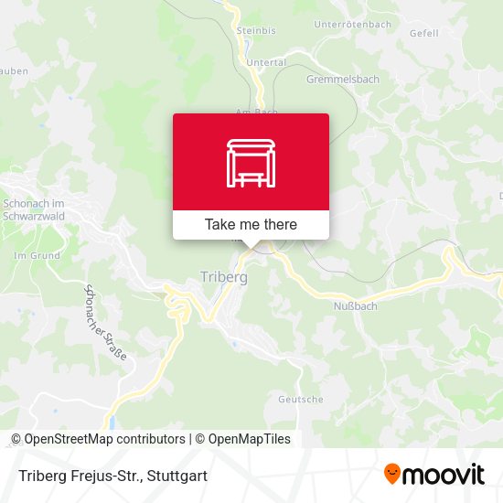 Карта Triberg Frejus-Str.
