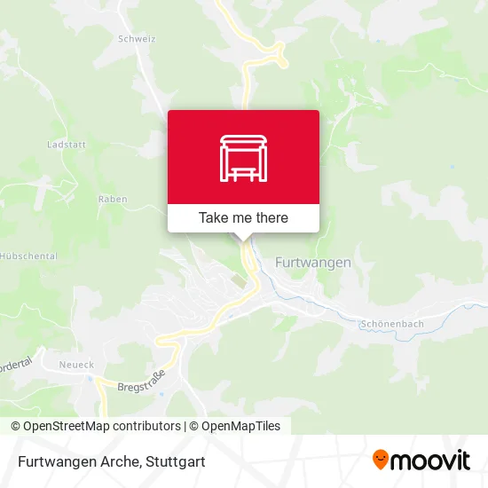 Карта Furtwangen Arche