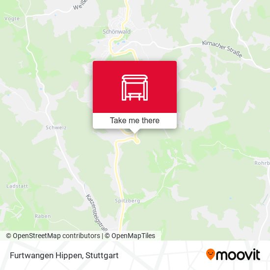 Furtwangen Hippen map