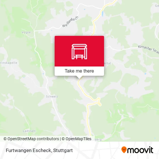 Карта Furtwangen Escheck