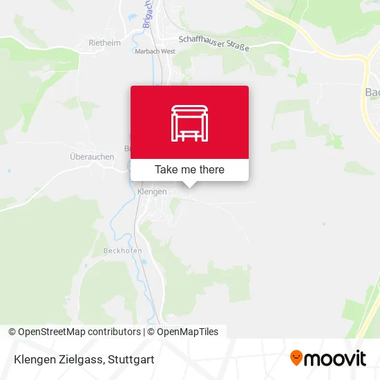 Карта Klengen Zielgass