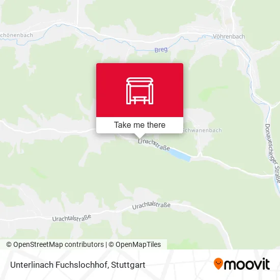 Карта Unterlinach Fuchslochhof