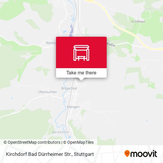 Kirchdorf Bad Dürrheimer Str. map