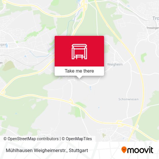 Mühlhausen Weigheimerstr. map