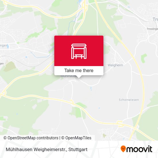 Карта Mühlhausen Weigheimerstr.