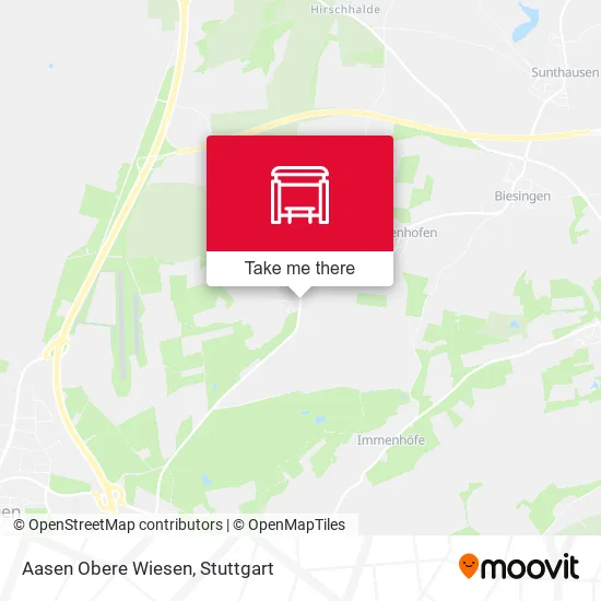 Карта Aasen Obere Wiesen