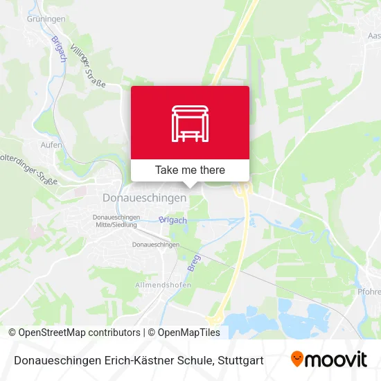 Карта Donaueschingen Erich-Kästner Schule