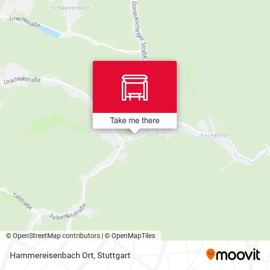 Карта Hammereisenbach Ort
