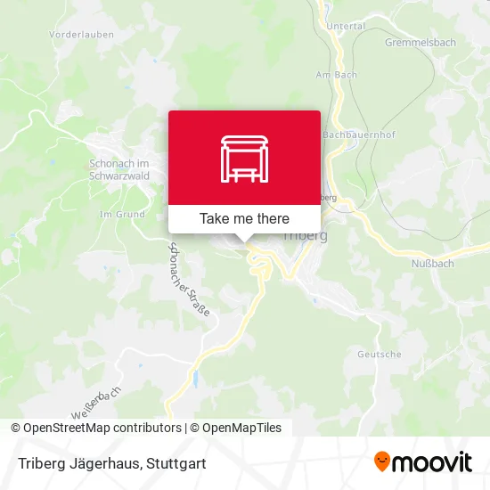 Карта Triberg Jägerhaus
