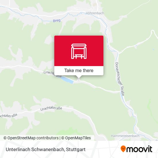 Unterlinach Schwanenbach map